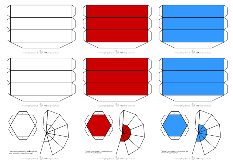 SZABLONY DUŻYCH PAPIEROWYCH KREDEK/OŁÓWKÓW (24 strony) pdf - Inspiracje